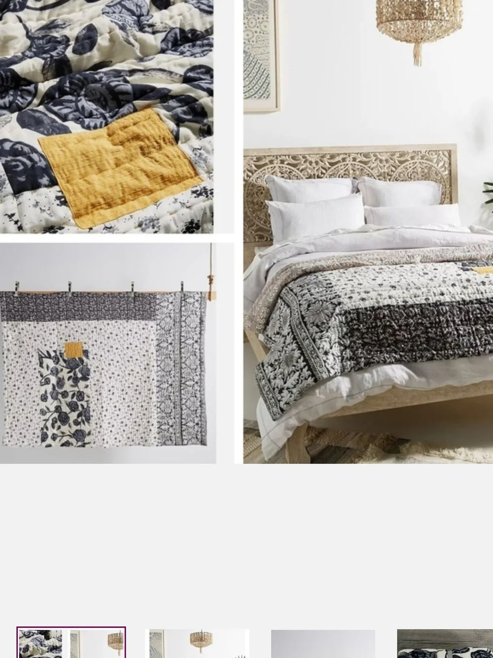 ANTHRO Marvele 100% COTTON Bed BLANKET